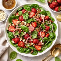 Spinach and Strawberry Salad