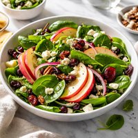 Spinach Apple Toss