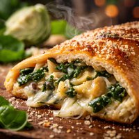 Spinach Artichoke Calzone