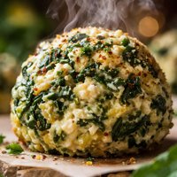 Spinach Artichoke Feta Ball