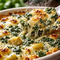 Spinach Artichoke Gratin