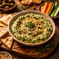 Spinach Artichoke Hummus