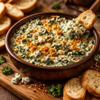 Spinach Bleu Cheese Dip