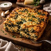 Spinach Cheese Kugel