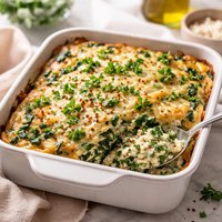 Spinach Cheese Kugel Low Fat
