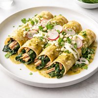 Spinach Chicken Enchiladas