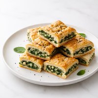 Spinach Crescent Squares