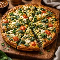 Spinach Feta Frittata