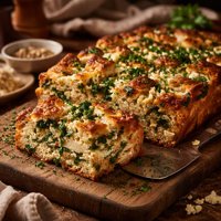 Spinach Feta Strata