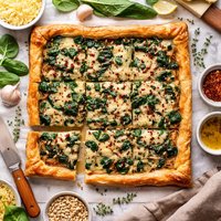 Spinach Gruyere Tart