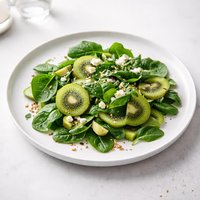Spinach Kiwi Salad