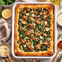 Spinach Mushroom Poppin