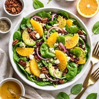 Spinach Orange Salad