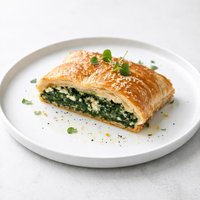 Spinach Pie in Puff Pastry Spanakopita