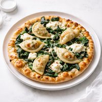 Spinach Pierogi Pizza