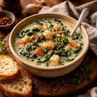 Spinach Potato Soup