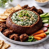 Spinach Pumpernickel Dip