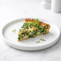 Spinach Quiche Crustless Sophisticated Grown Up