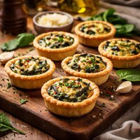 Spinach Quiche Tarts
