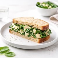 Spinach Salad Sandwich
