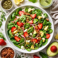 Spinach Salad with Tarragon Dressing