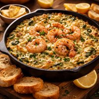 Spinach Shrimp and Artichoke Dip