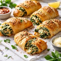 Spinach Stuffed Crescent Rolls