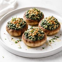Spinach Stuffed Mushrooms