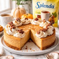 Splenda Pumpkin Cheesecake