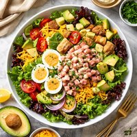 Splendid Lettuce Salad with Thousand Island Dressing