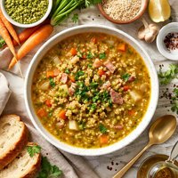 Split Pea and Barley Soup