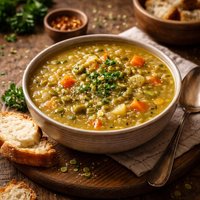 Split Pea Soup Vegetarian Easy