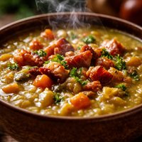 Split Pea Soup with Pancetta