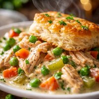 Spring Chicken and Biscuits