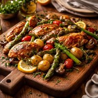 Spring Chicken Saute