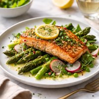 Spring Has Sprung Salmon with Asparagus