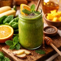 Spring in Your Step Smoothie Raw Food