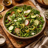Spring Summer Green Salad