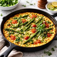 Spring Vegetable Frittata