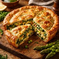 Spring Vegetable Pie