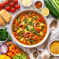 Spur of the Moment Vegetable Soup