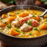 Squash and Crab Soup