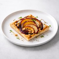 Squash Apple and Onion Tart
