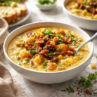 Squash Corn Chowder