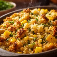 Squash Cornbread Dressing