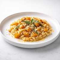 Squash Golden Onion Risotto