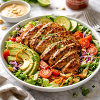 Sriracha Grilled Chicken Salad