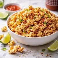 Sriracha Popcorn