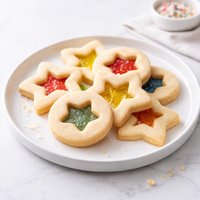 Stained Glass Window Cookies