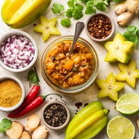 Star Fruit Carambola Chutney